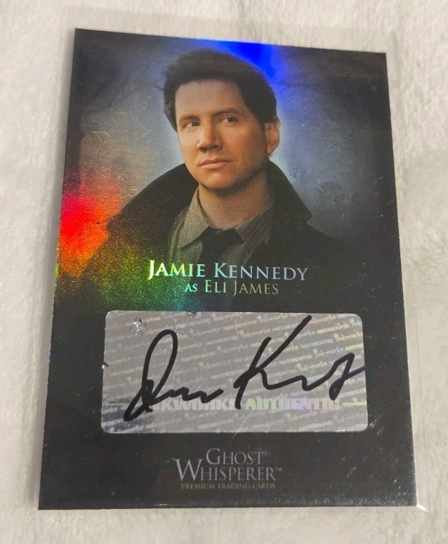 Jamie Kennedy 2009 Breygent Ghost Whisperer autograph auto card