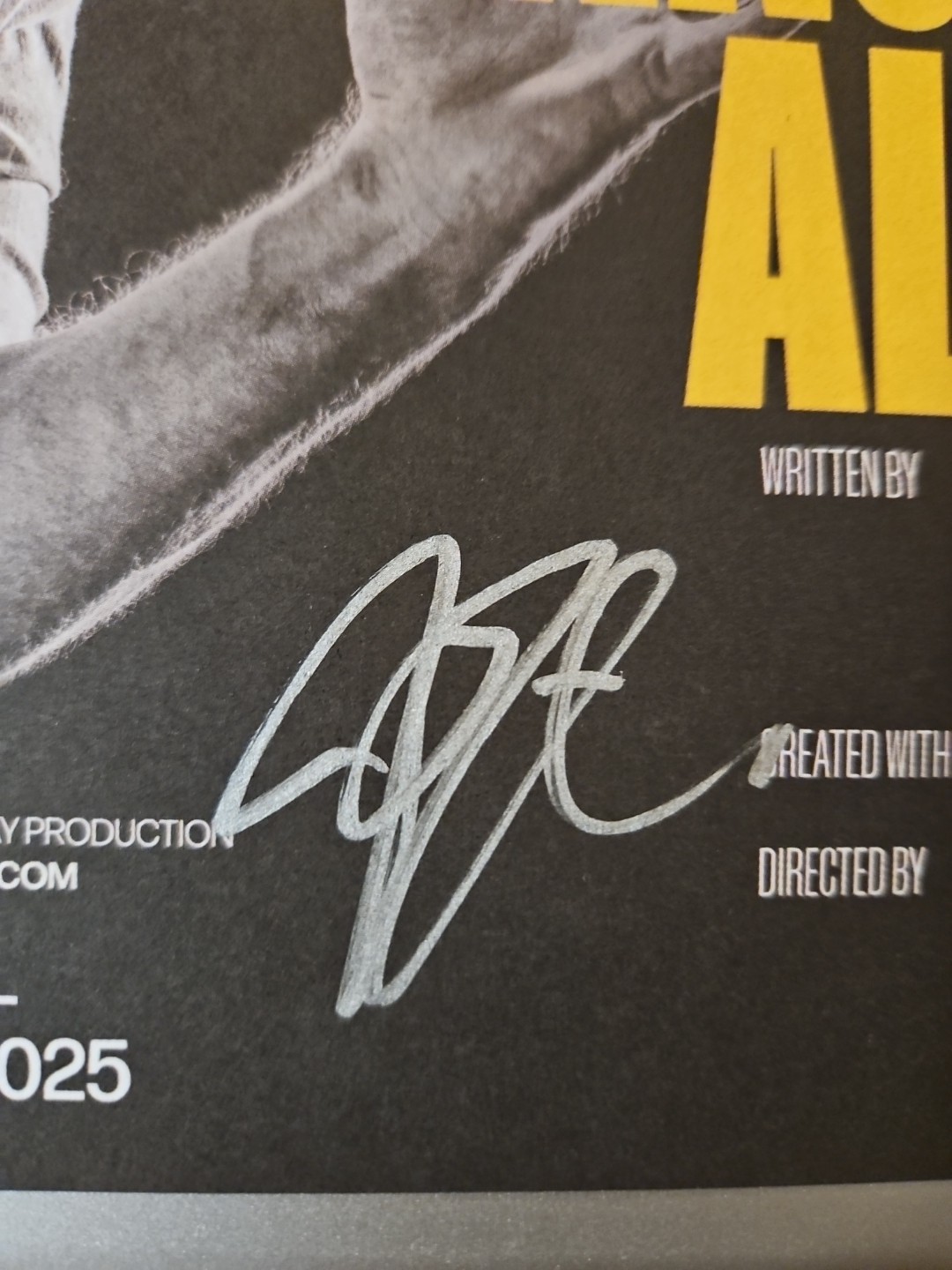 Angry Alan Program Signed By John Krasinski – Off Broadway ⁵