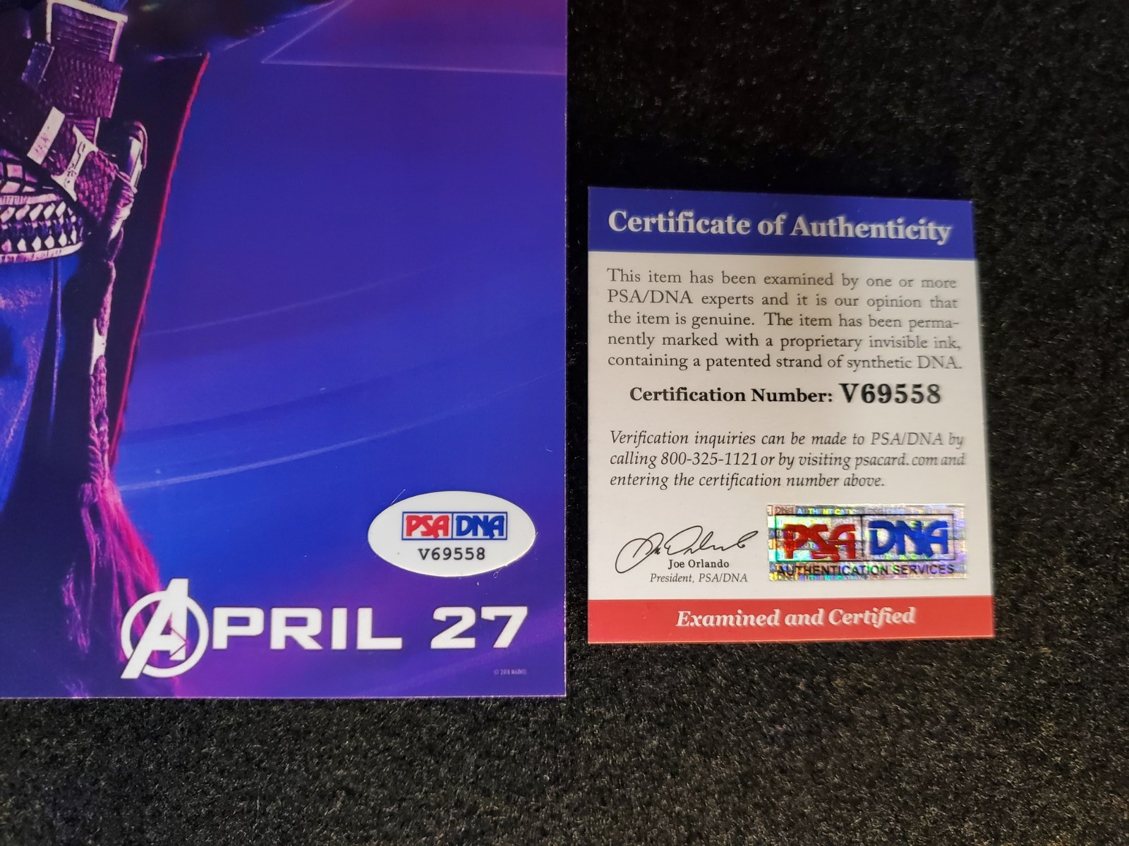 BENEDICT CUMBERBATCH Signed Autograph PSA DNA DOCTOR STRANGE Marvel 7.5×11 Photo