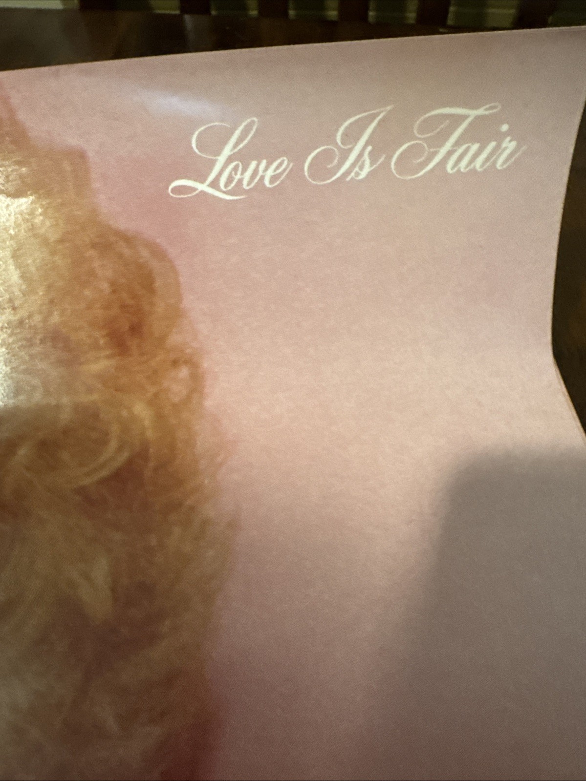 Barbara Mandrell Love Is Fair Vintage 1980 Promo Album Poster 23×23 Folk Country