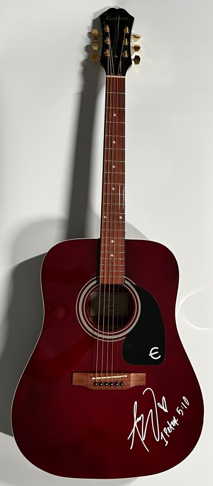 Anne Wilson ACOA Signed Autograph Acoustic Epiphone Guitar 100% Charity