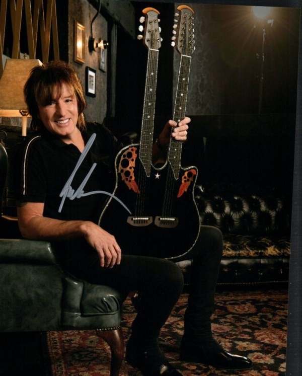 Richie Sambora – Bon Jovi Autographed Original 8×10 Photo LOA TTM