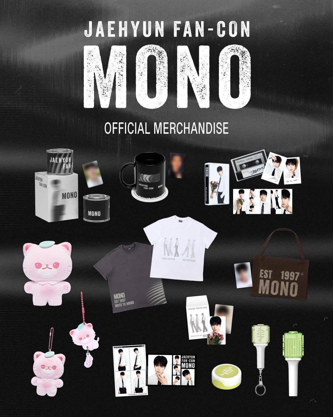 NCT JAEHYUN FAN-CON MONO OFFICIAL MD GOODS | CHUIS