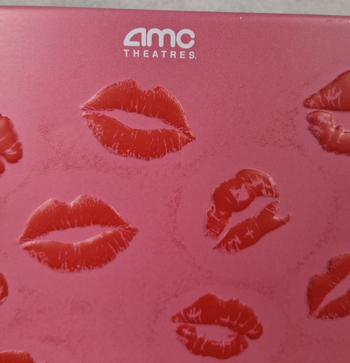 Mean Girls Burn Book Popcorn Tin AMC Movie Collectible Pink Lip Print Movies