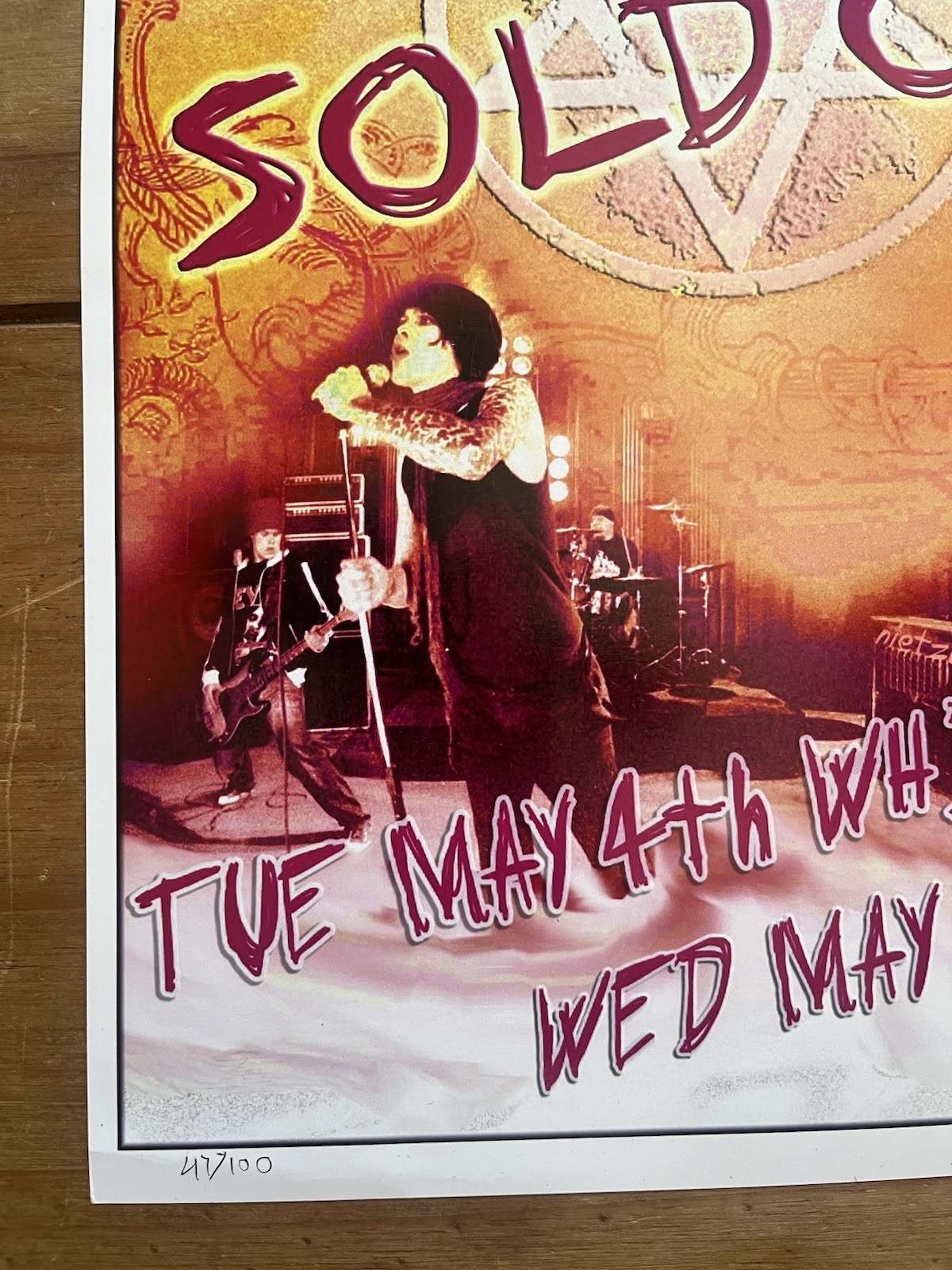 HIM Los Angeles Show Poster – May 2005 – SOLD OUT – Whisky a Go Go, Roxy #47/100