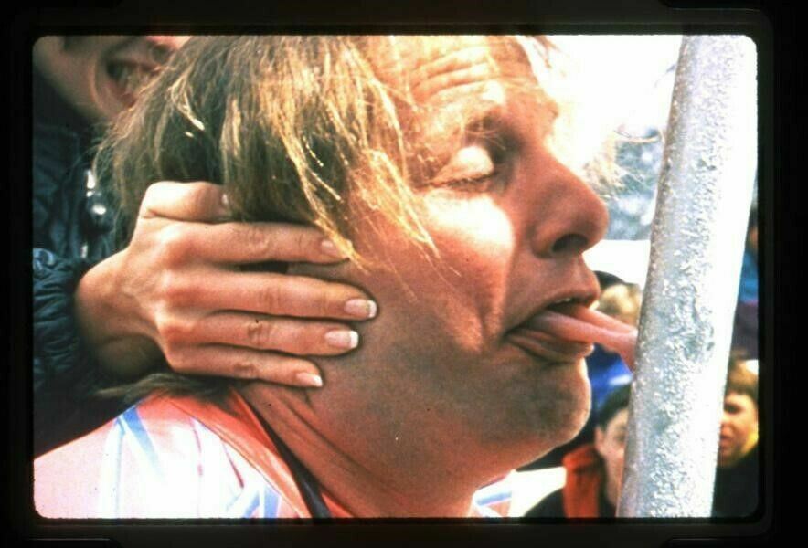 Dumb and Dumber Jeff Daniels tongue stuck to pole original 35mm Transparency