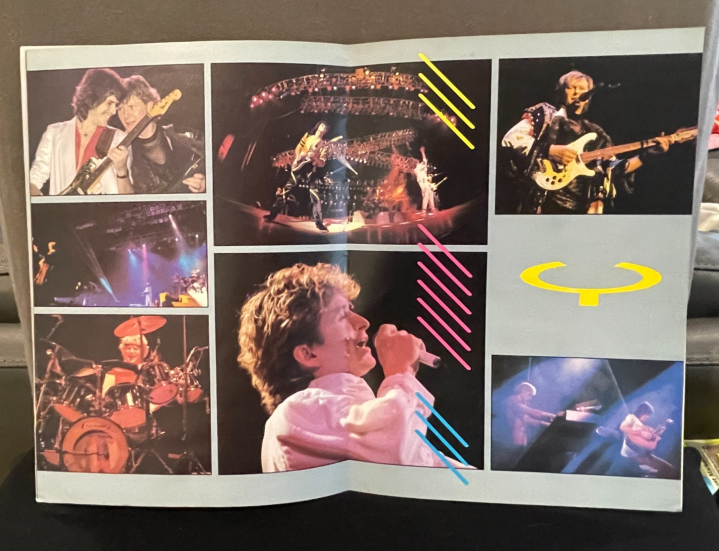 1984 YES North American Tour Program Book, Anderson, Rabin, Squire, White, Kaye