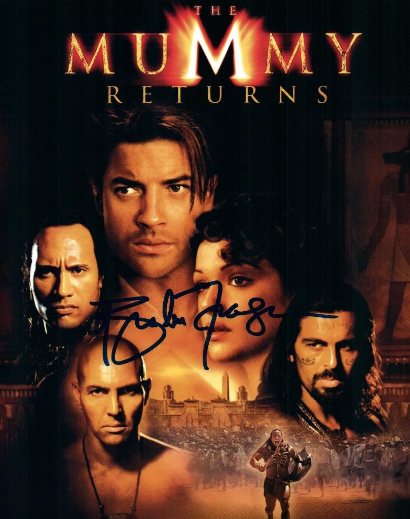 Brendan Fraser signed 8×10 Picture Photo Pic autograph with COA