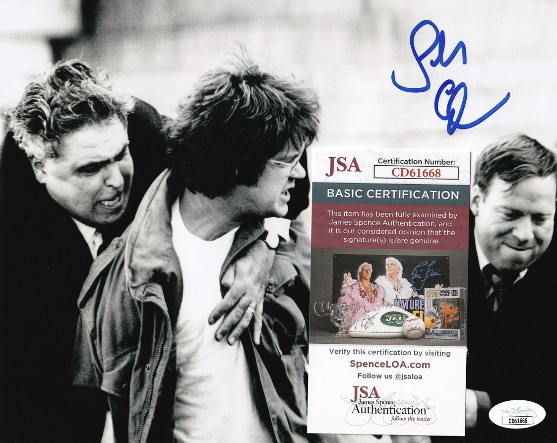 JOHN CAPODICE (d. 12/30/24) Signed Jacob’s Ladder 8×10 Photo (JSA Basic COA)
