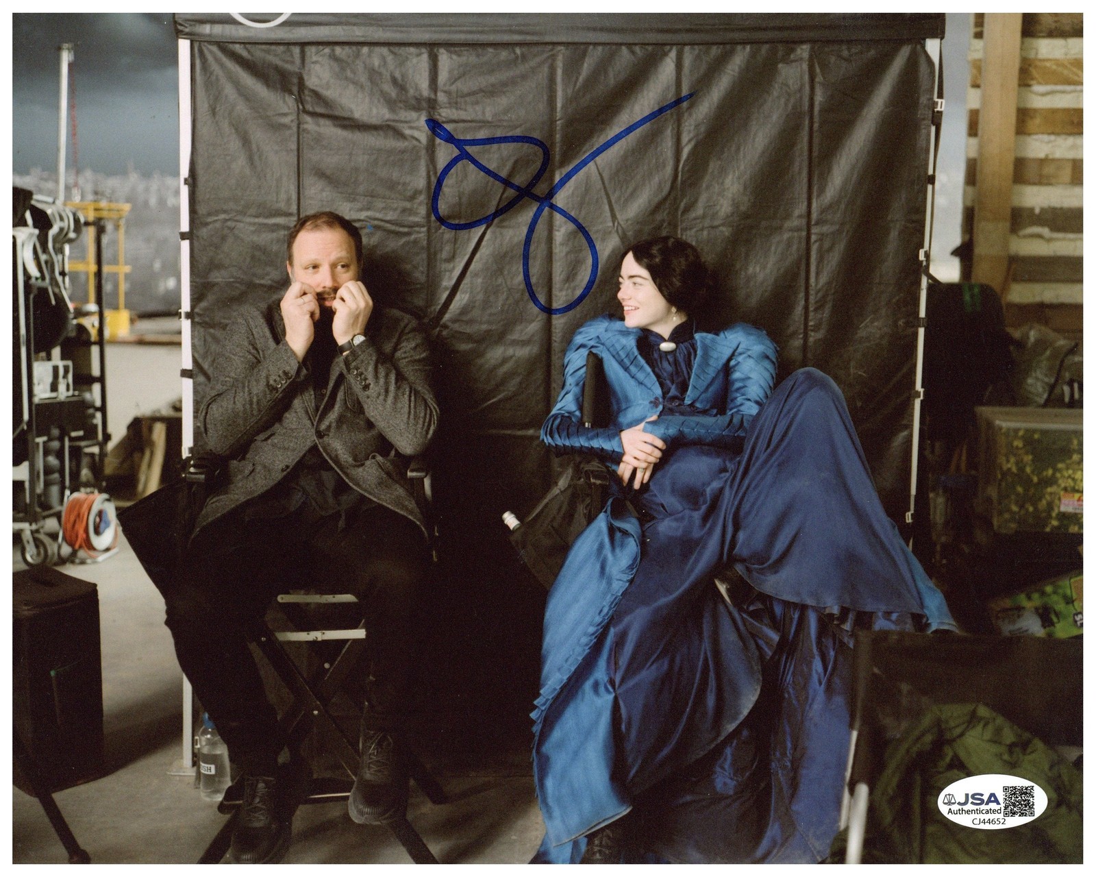 Emma Stone Signed 8×10 Photo Poor Things Autographed JSA COA