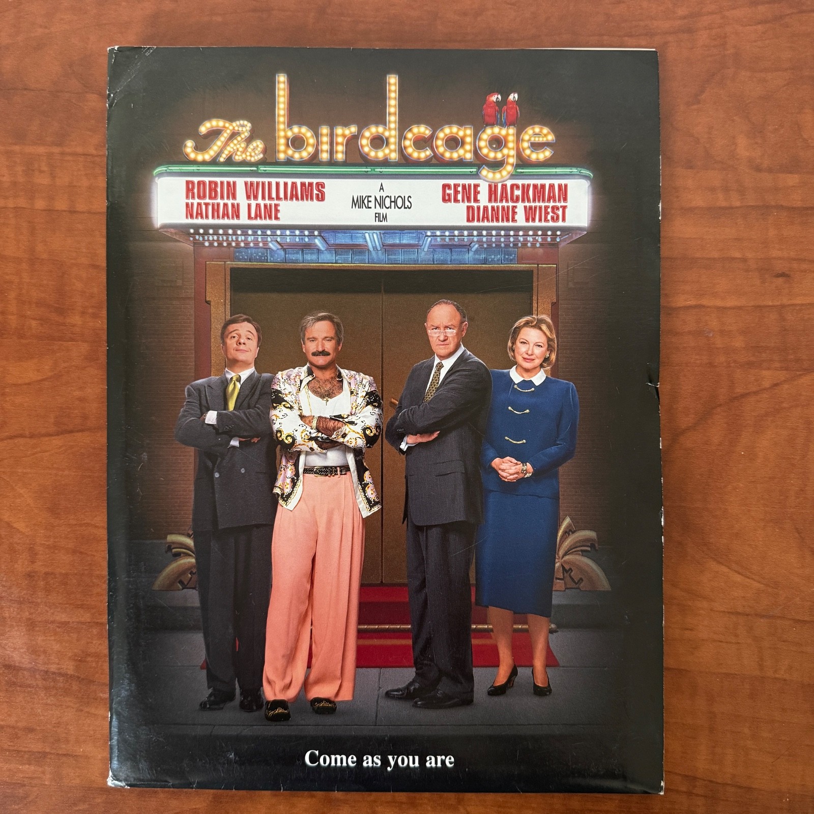 The Birdcage Complete 1996 US Press Kit with Robin Williams & Nathan Lane