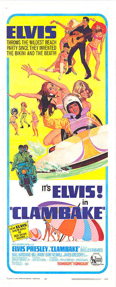 Elvis Clambake Movie Poster 17 X 12 Reproduction