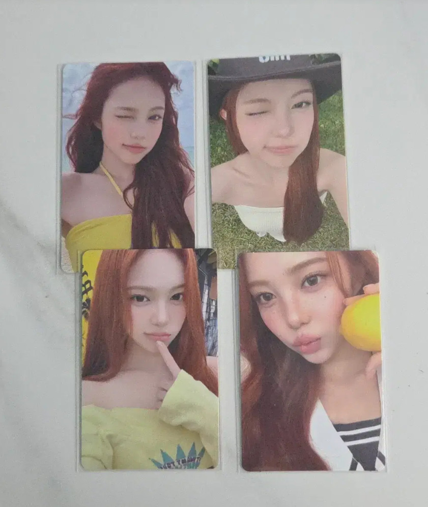 HearttoHeart Lemon Tang Photocard Full Set Jewel UMS Tower HMV