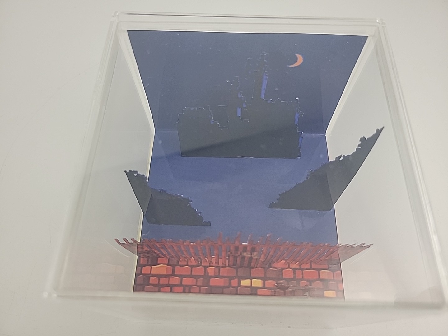 Castlevania 3D Cube Handmade NES Nintendo Diorama Video Game Shadowbox Fan Art