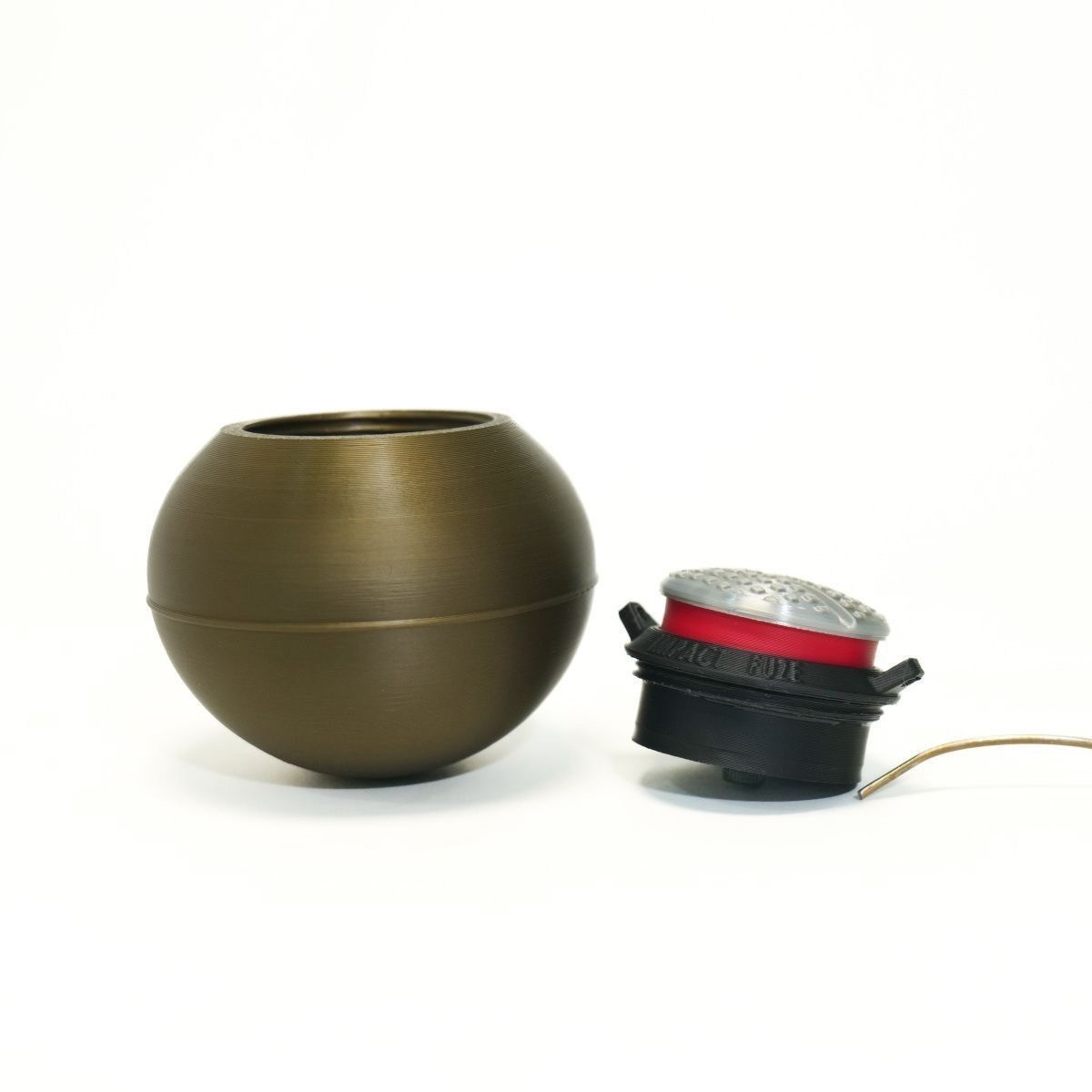 T13 Impact Hand Grenade 3D Printed Plastic Model Static Display Collectible Gift
