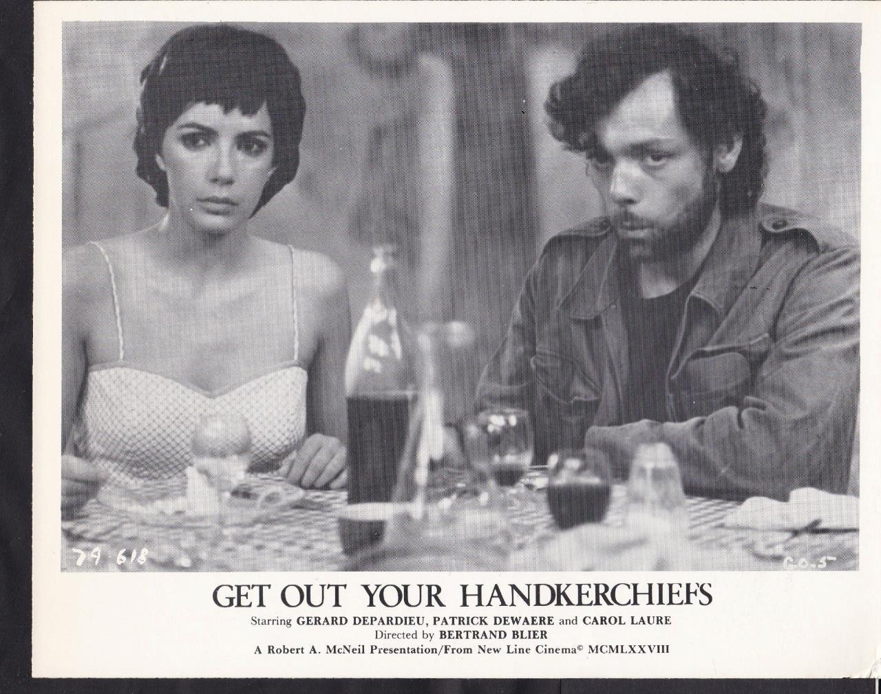 Patrick Dewaere Carole Laure in Get Out Your Handkerchiefs 1978 photo 47102