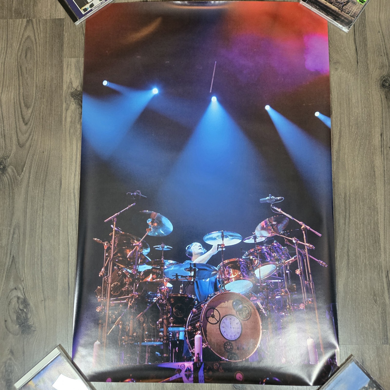 Rush 2010 Time Machine Tour Live Poster Neil Peart 24×36 Geddy Lee Alex Lifeson