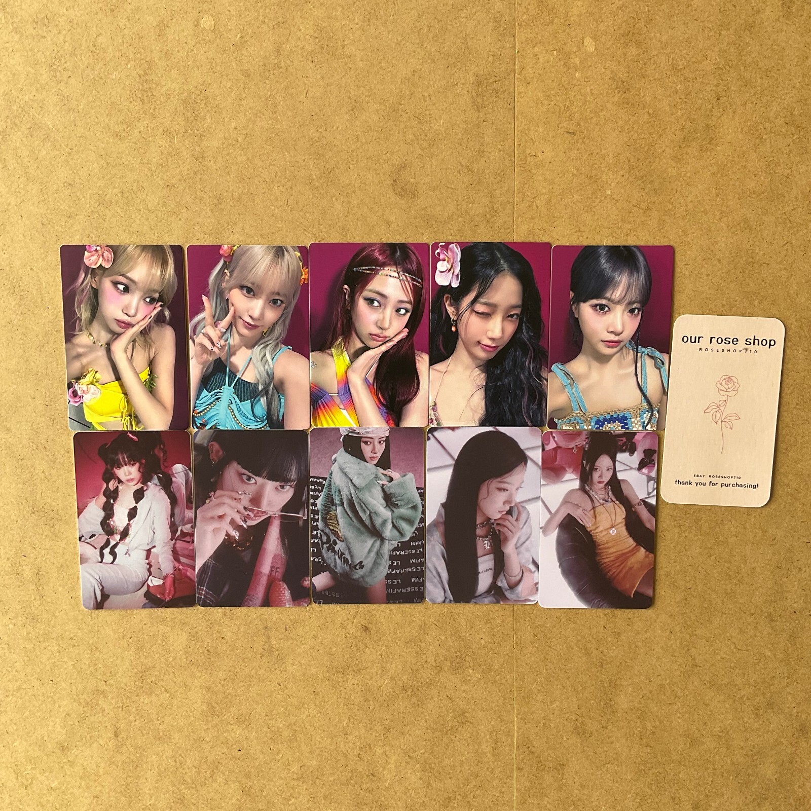 LE SSERAFIM Easy QQ Music Smart Preorder Benefit POB China CN Official Photocard