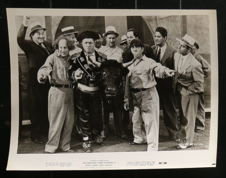 THREE STOOGES STOP! LOOK! AND LAUGH! 1960 MATADOR