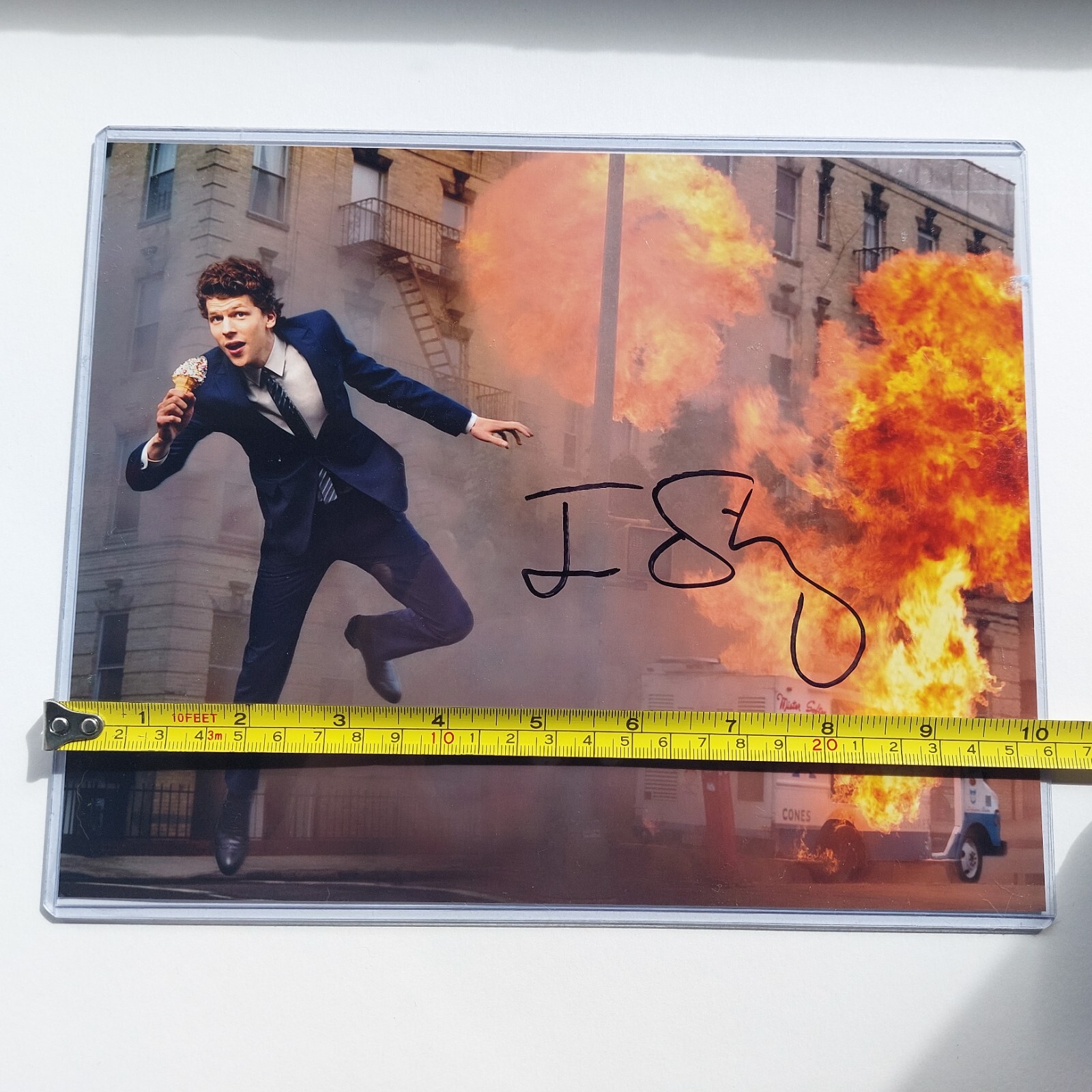 Jesse Eisenberg Signed Autographed 8×10 Photo The Social Network Lex Luthor