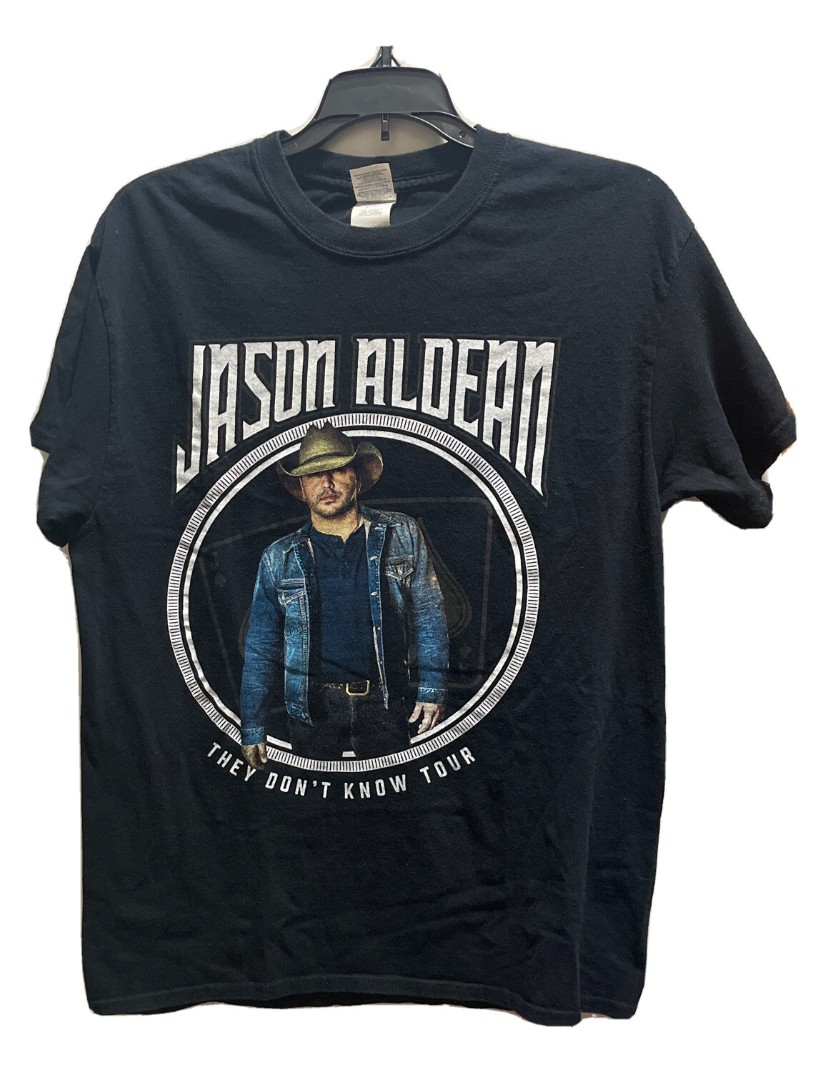 Jason Aldean t shirt medium short sleeve adult unisex