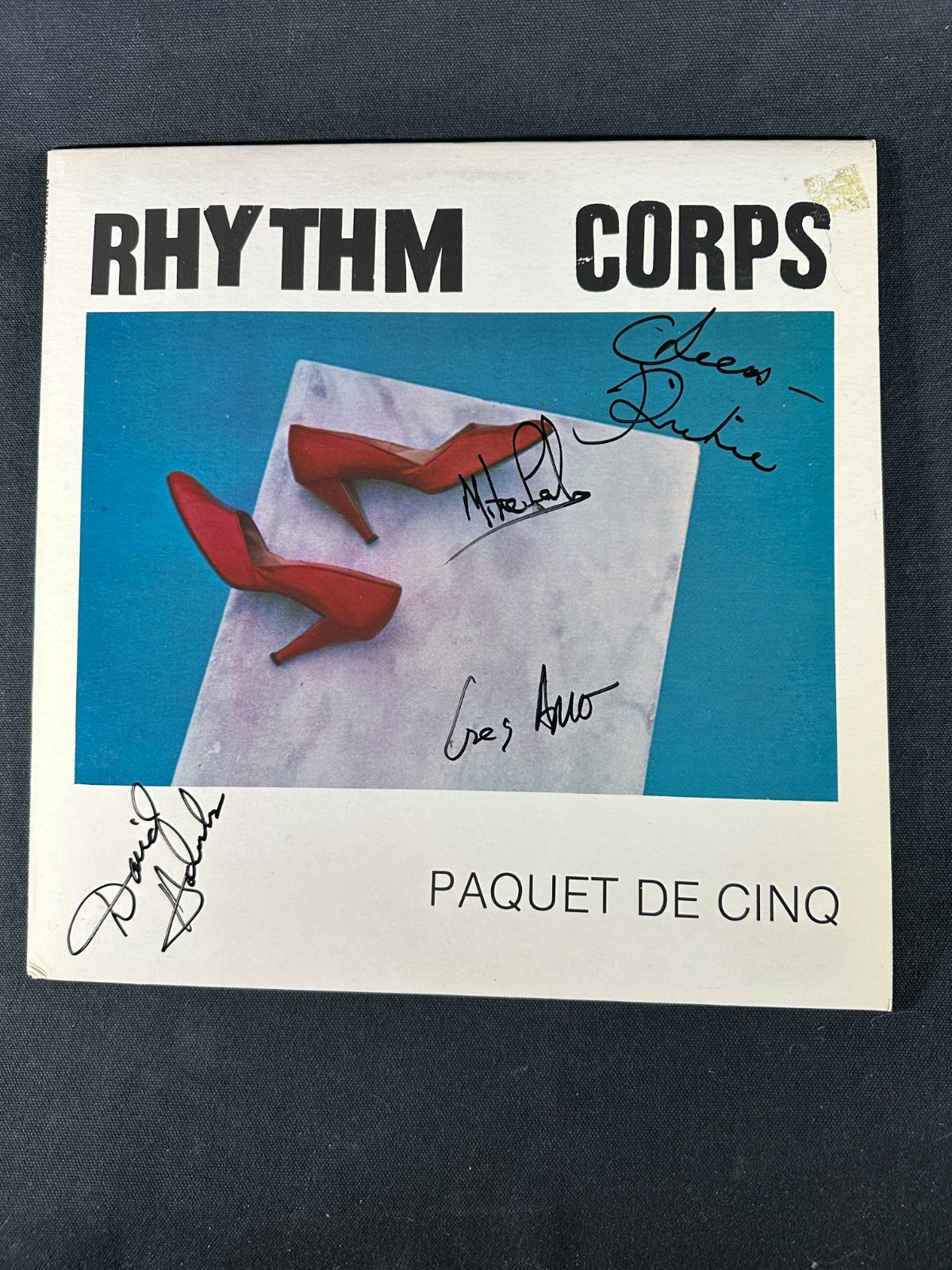 Rhythm Method Paquet De Cinq Rhythm Corps Common Ground 12″ vinyl Autographed