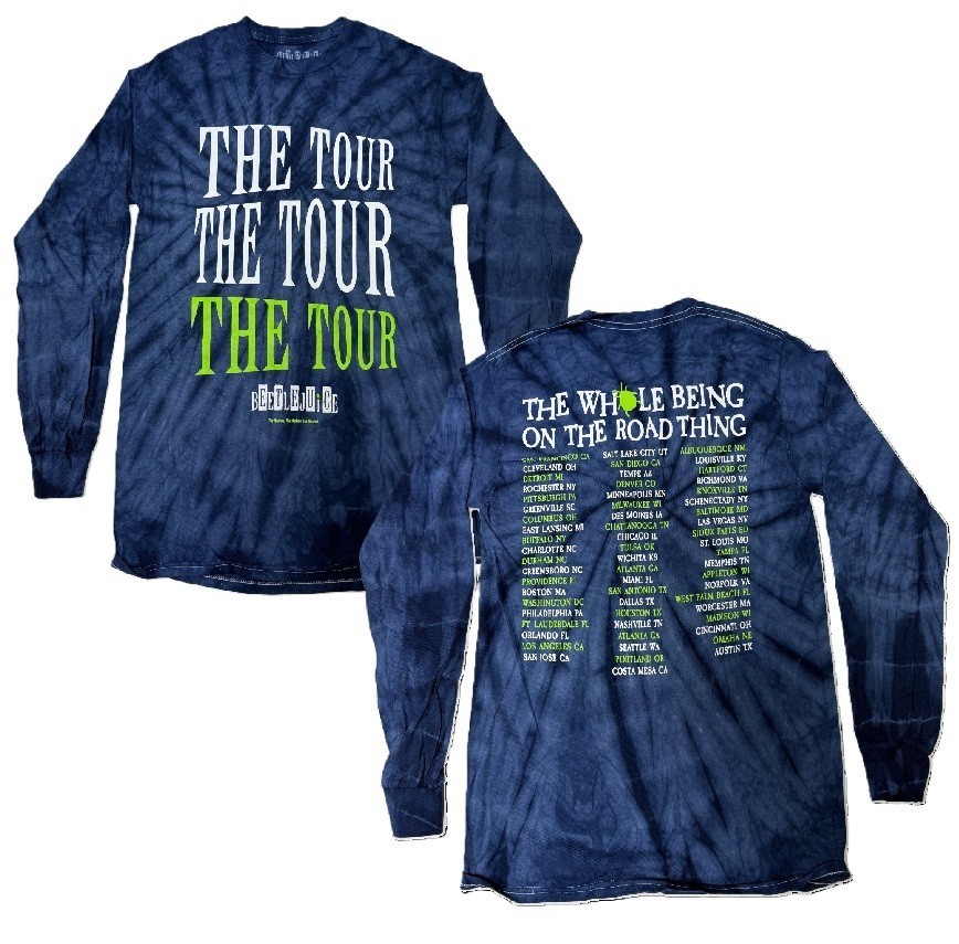 BEETLEJUICE The Musical BROADWAY + Unisex TOUR LONG SLEEVE + NEW! ORIGINAL!
