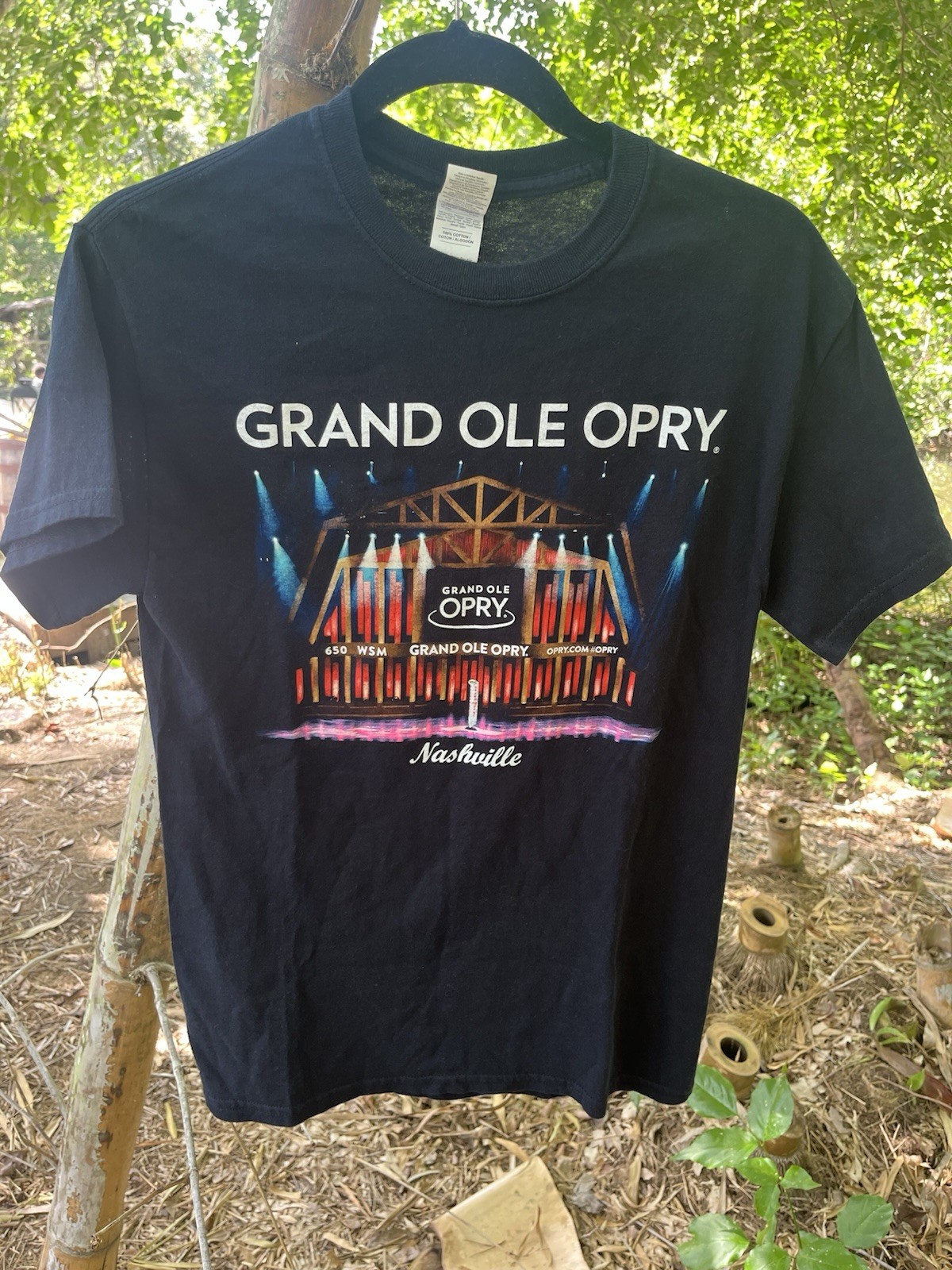 Grand Ole Opry Nashville Black Graphic T-Shirt “The Show That Made…” Size S