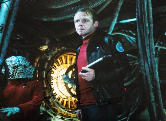 Simon Pegg Hand Signed – Auto Star Trek Beyond 8×10 inch Photo + COA