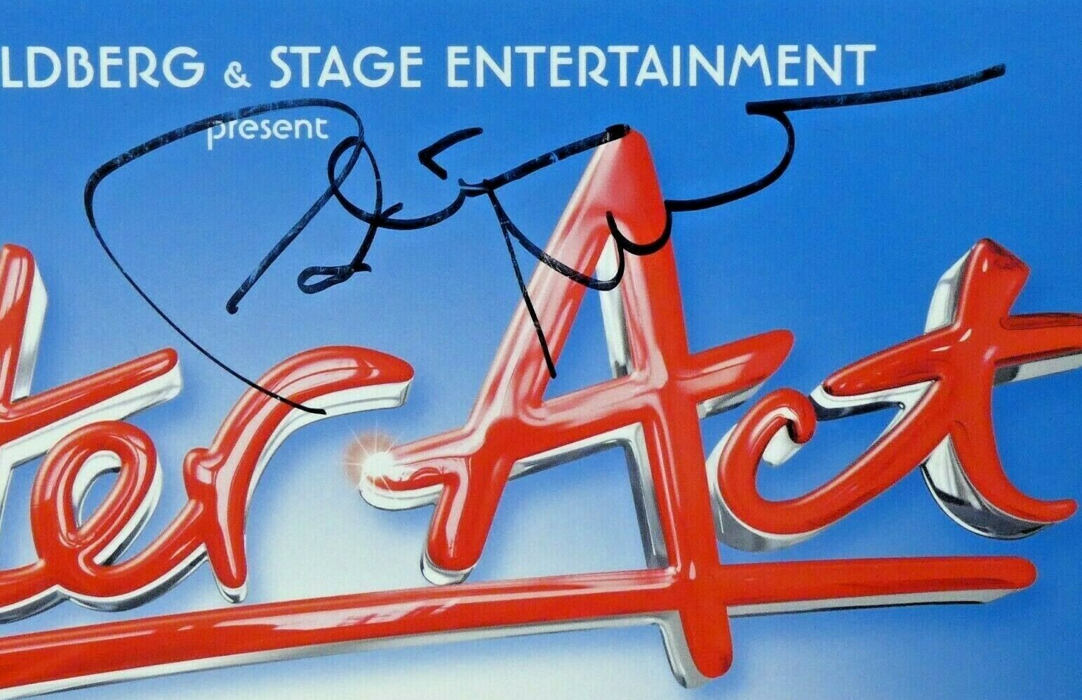 Sister Act Hand Signed Autographed Broadway Show Program
