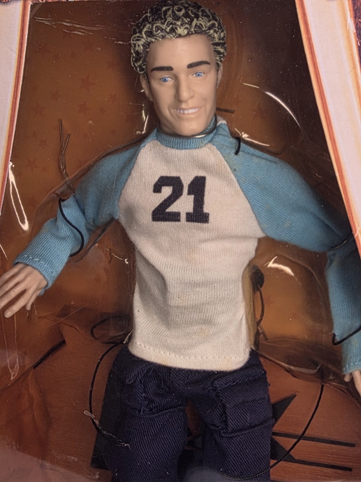 NSYNC Justin Timberlake Collectible Marionette Doll Living Toyz 2000 New In Box