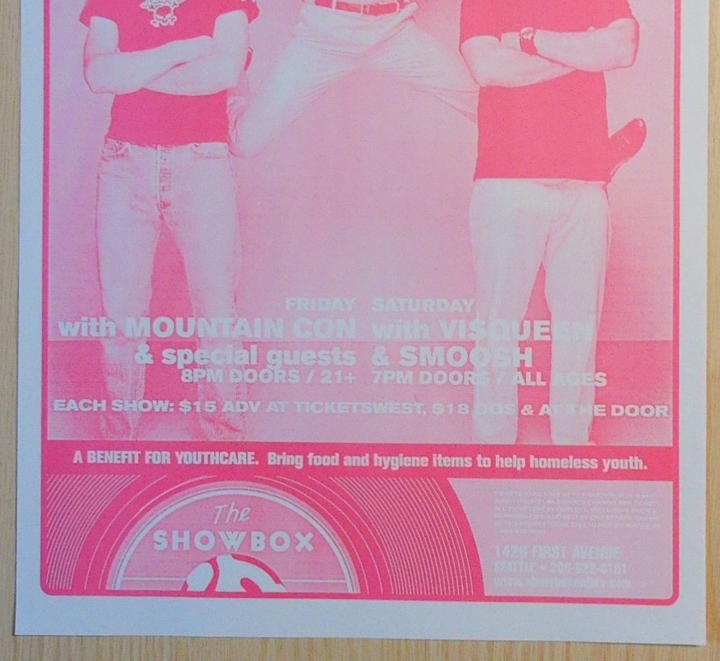 Presidents of the United States of America PUSA Poster 2004 ORG Concert Show F