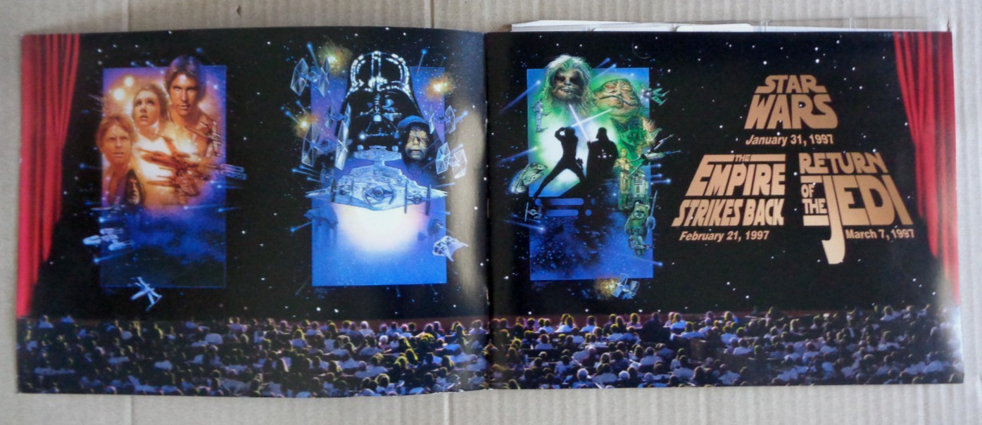 20th Century Fox 1997 Winter/Spring Preview press kit w/ 14 slides Star Wars