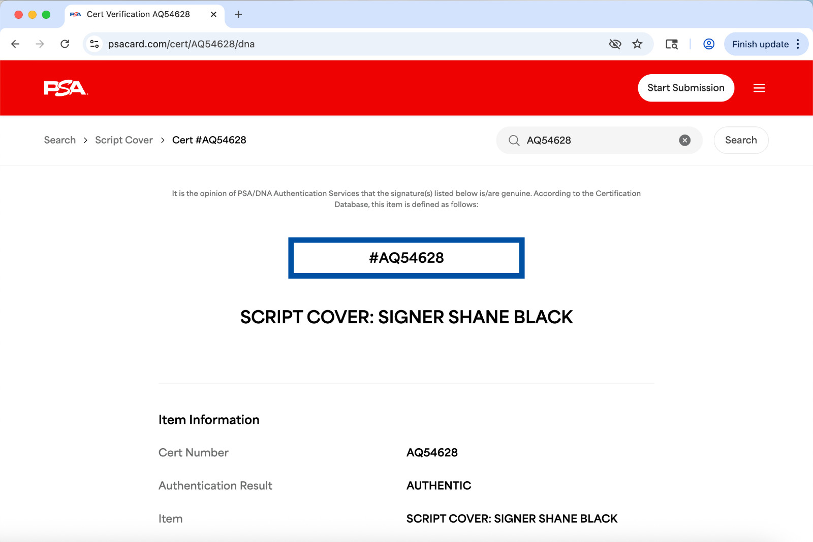 Shane Black signed The Last Boy Scout script full 166 pages PSA DNA autograph