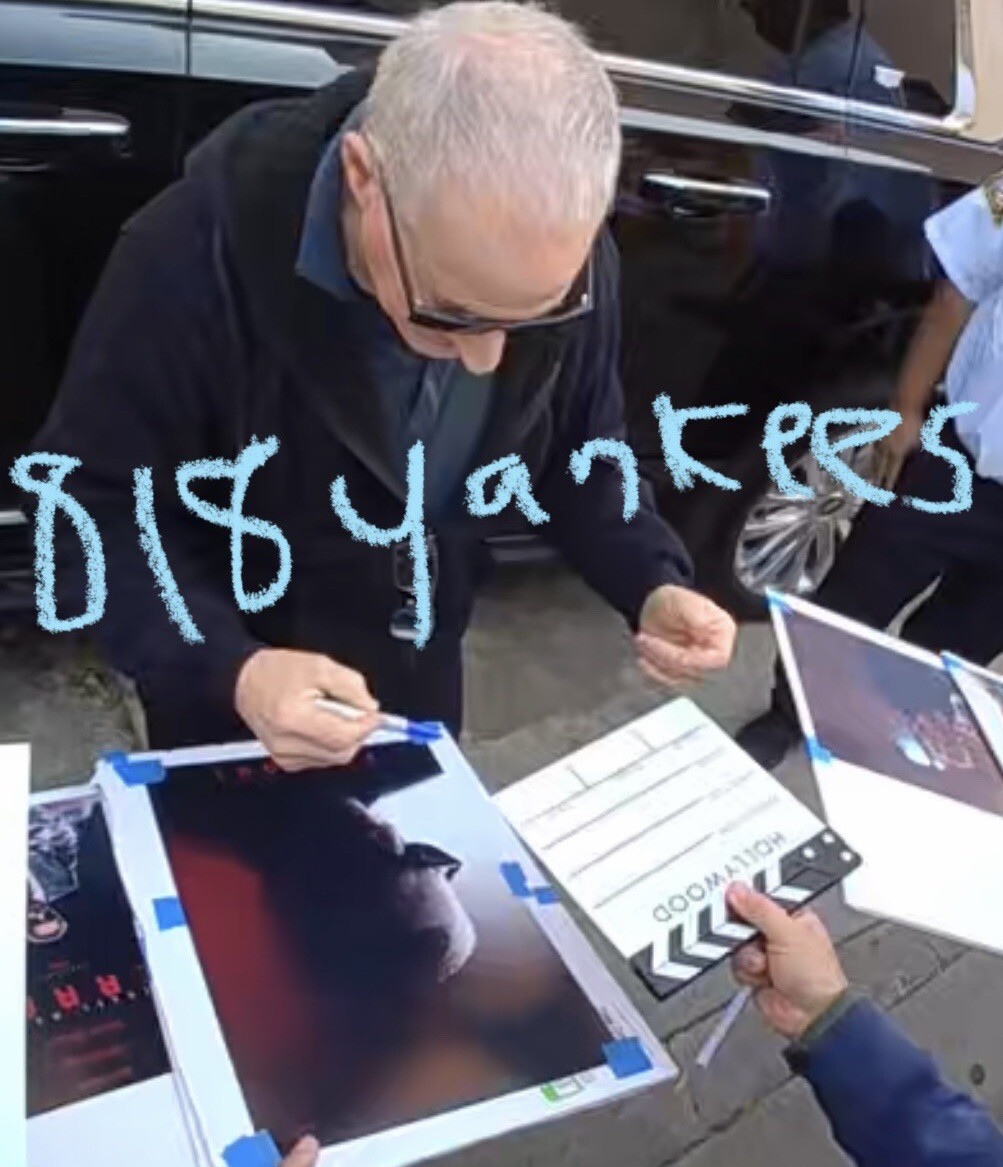 Michael Mann Signed 8×10 Photo Directing With Proof
