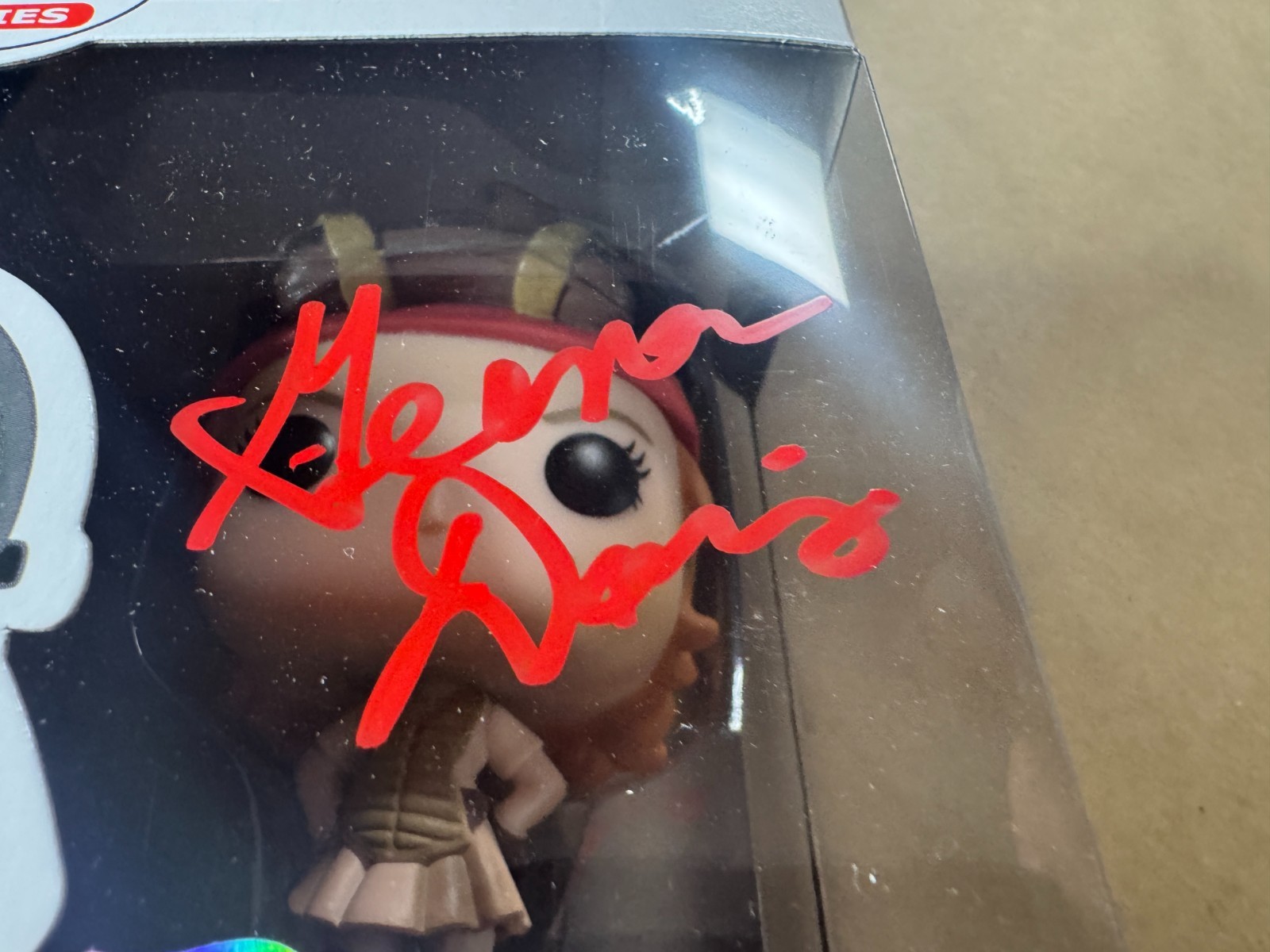 Signed Geena Davis Autographed Dottie League of Their Own Funko Pop Fanatics COA