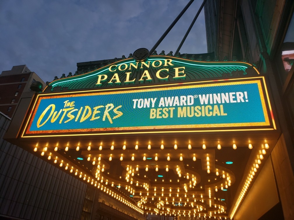 “The Outsiders” Playbill Program Cleveland Playhouse Broadway 2026
