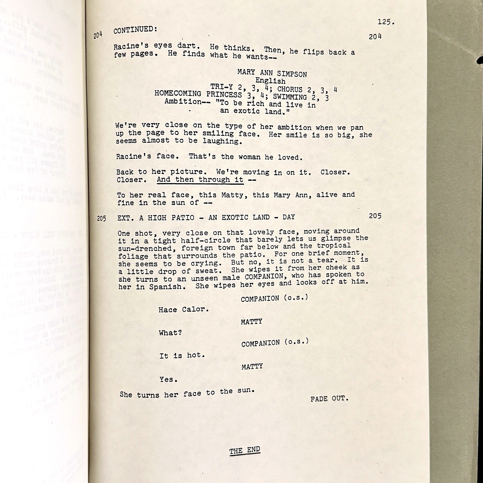 Vintage BODY HEAT Movie Script 1980 Lawrence Kasdan Third Draft Screenplay Film