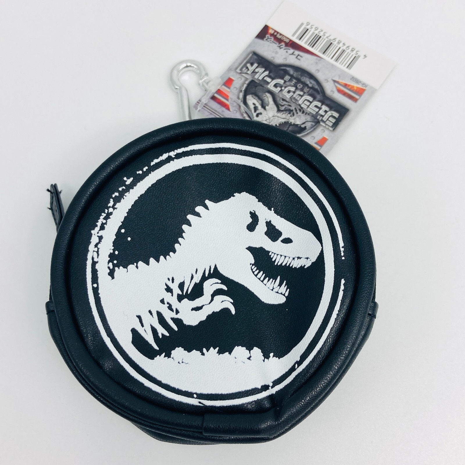 JURASSIC WORLD Fallen Kingdom T-REX Logo Coin Case Pouch Japan INROCK