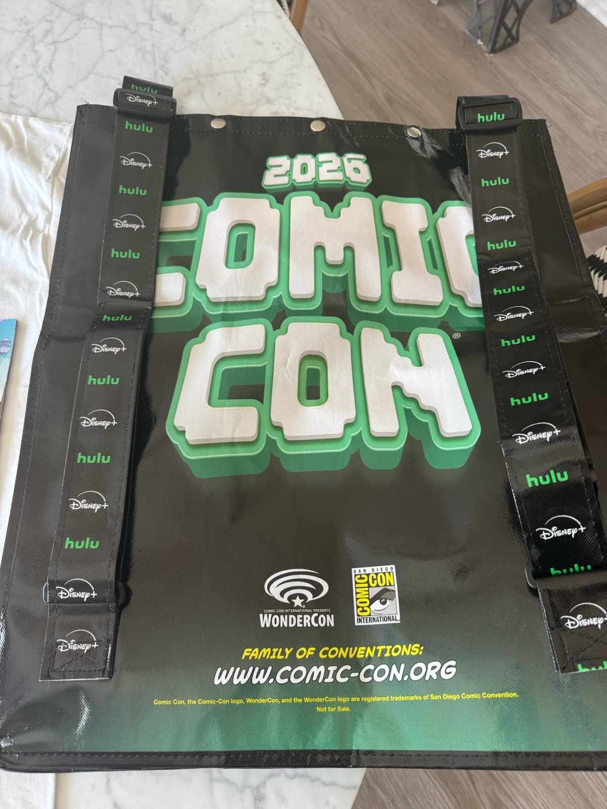 Comic-Con 2026 Abbott Elementary ABC Hulu Promotional Tote Bag Lot