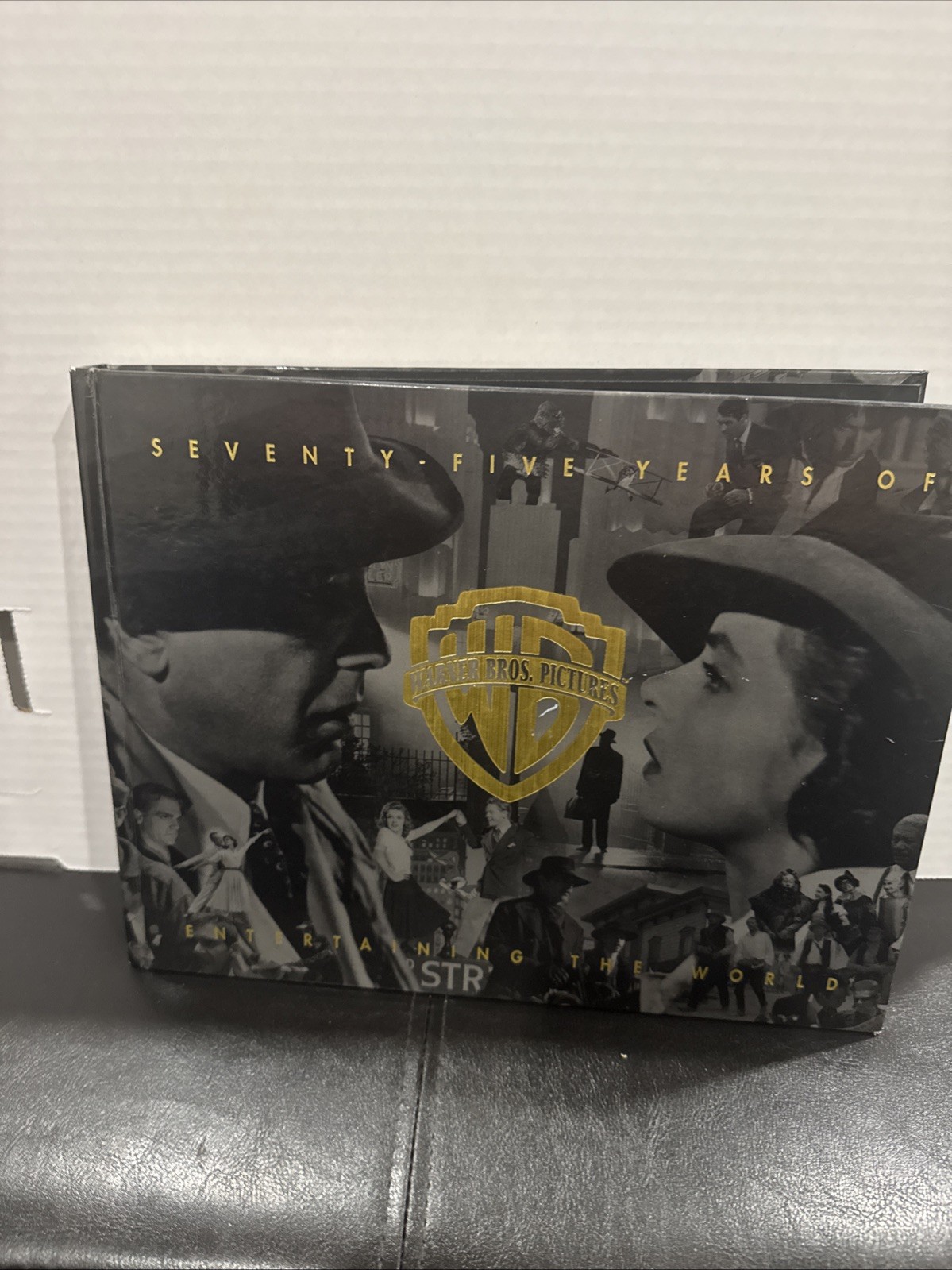 Warner Bros 75 Years Entertainment The World Film History Hardcover Book