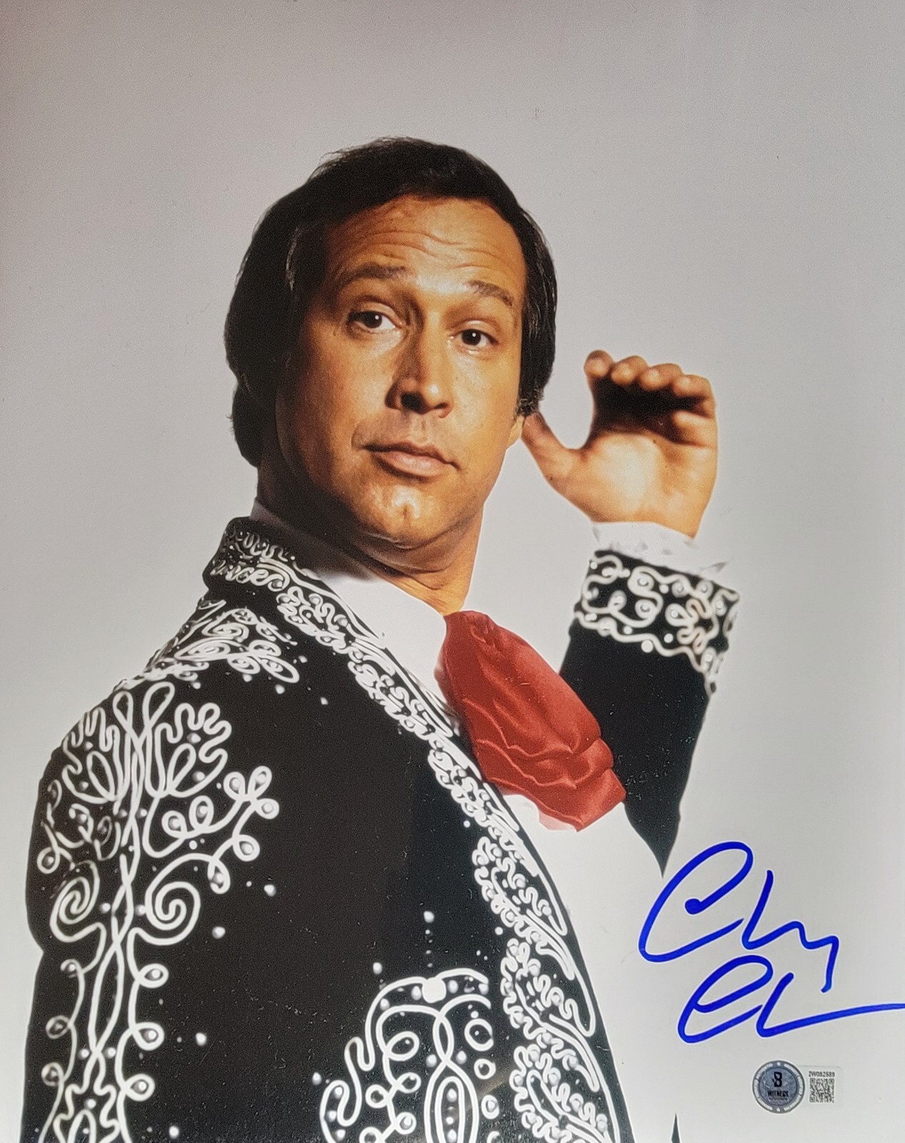Chevy Chase 11×14 Authentic Signed Photo W/ Beckett BAS COA The Three Amigos