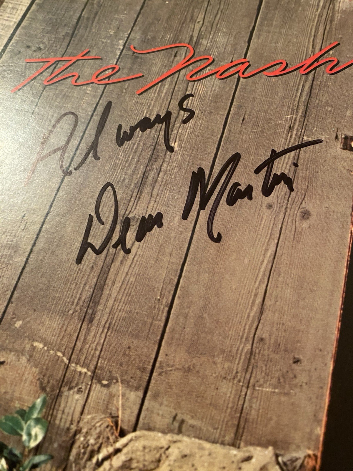 Dean Martin Signed Autographed Record Album With COA The Nashville Sessions RARE