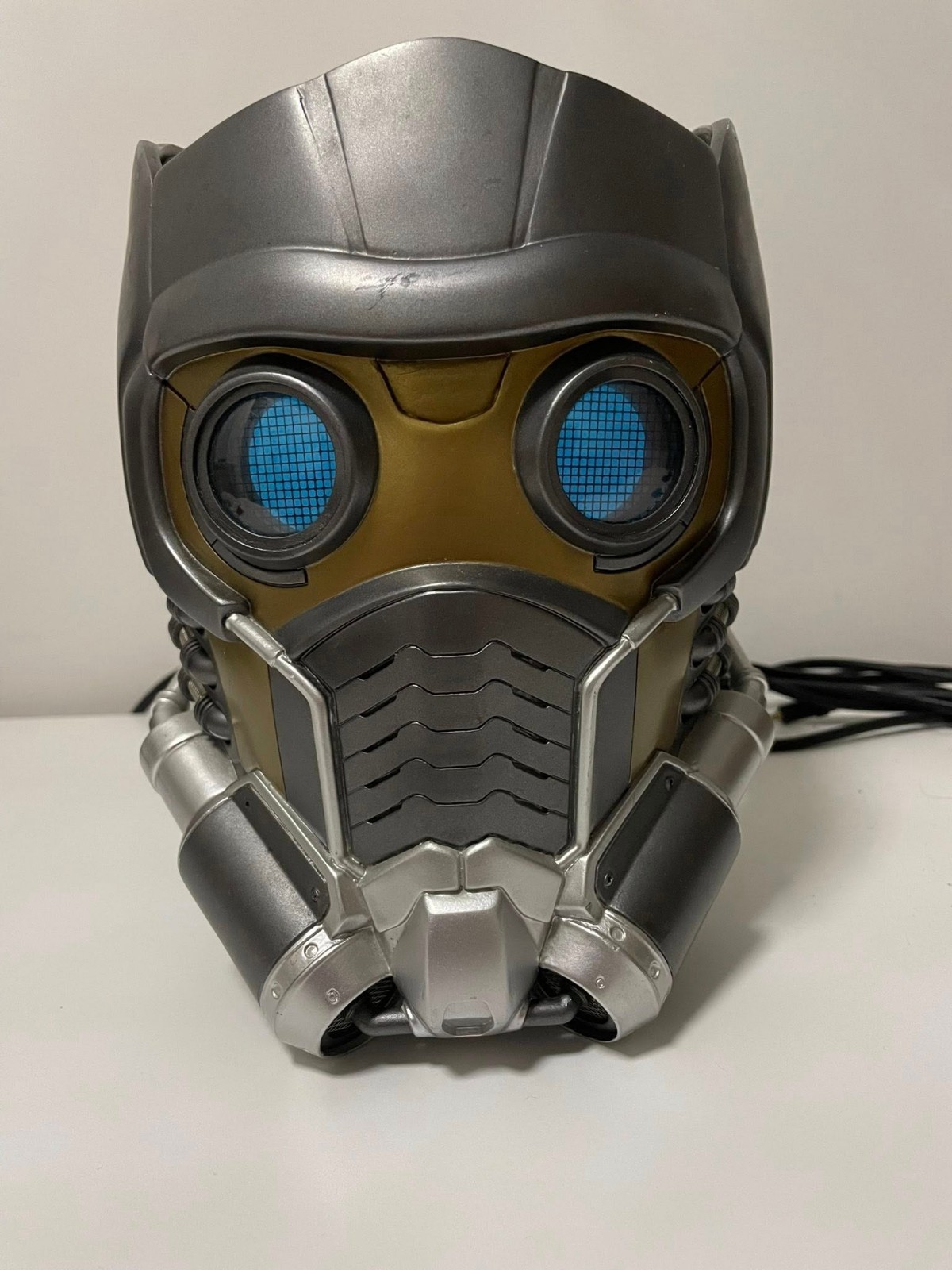 EFX Starlord Helmet Full Size Prop Replic (FRONT HALF ONLY)Cracked/Damaged