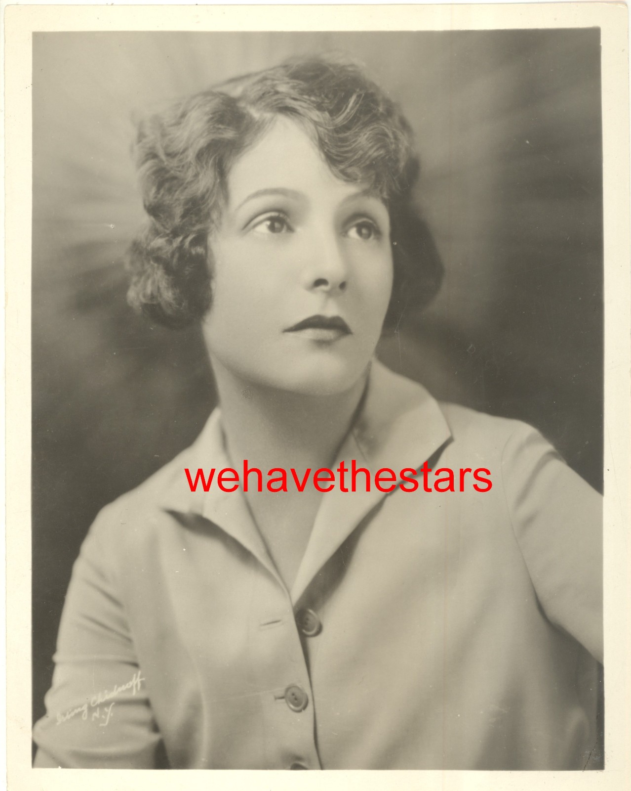 VINTAGE Norma Talmadge SILENT STAR 20s Publicity Portrait by CHIDNOFF