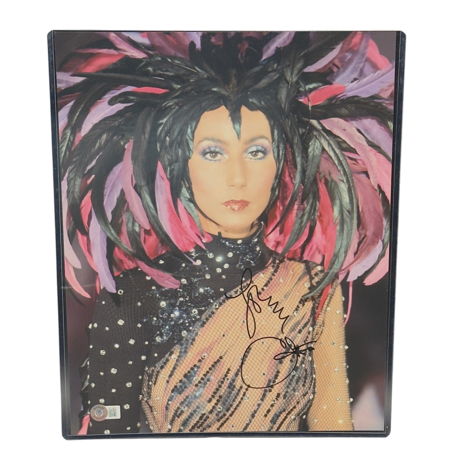 Cher Signed 11×14 Photo Music & Entertainment Autographed Beckett Authentic