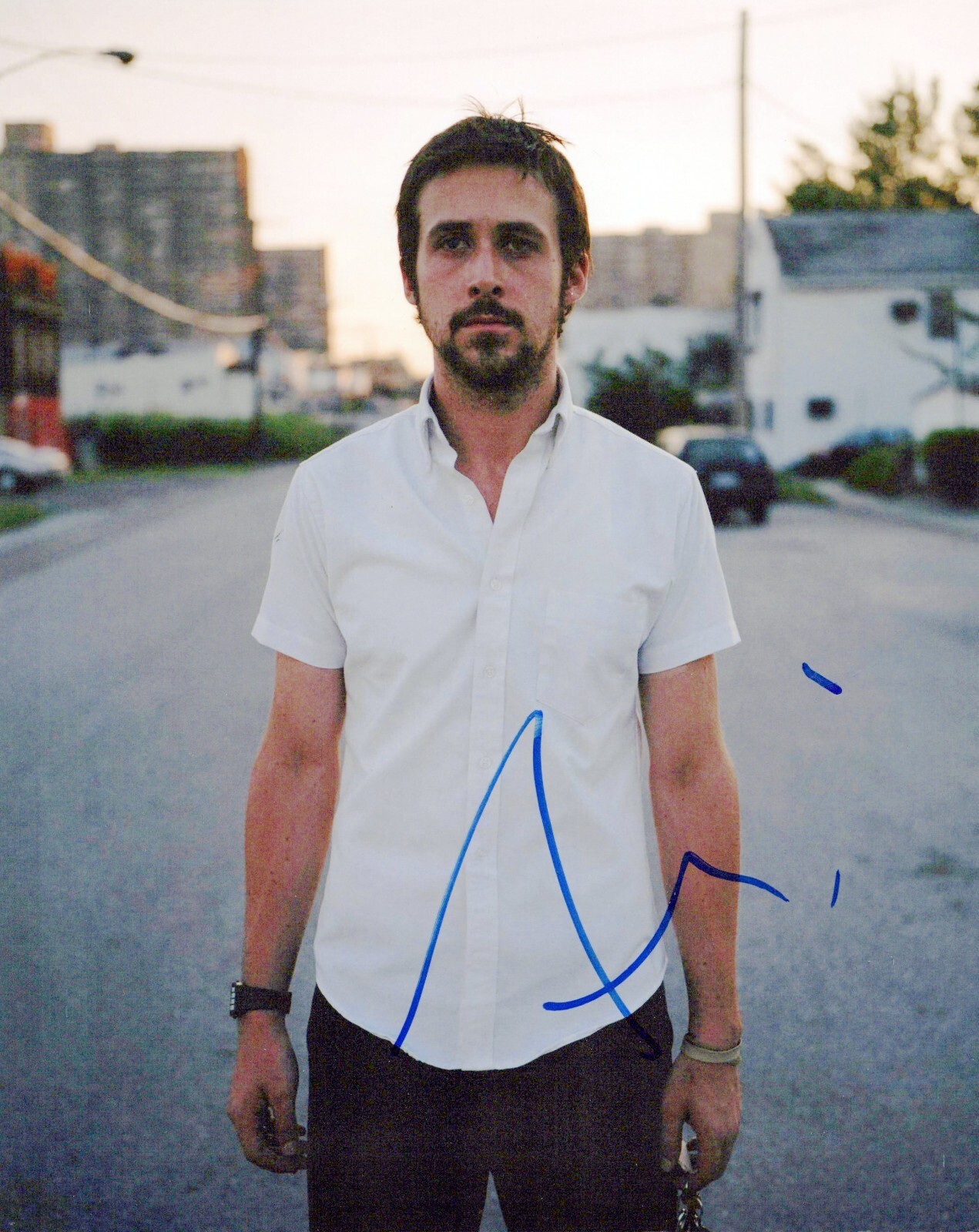 Ryan Gosling Half Nelson autographed photo signed 8×10 #6 Dan Dunne tiny smudge