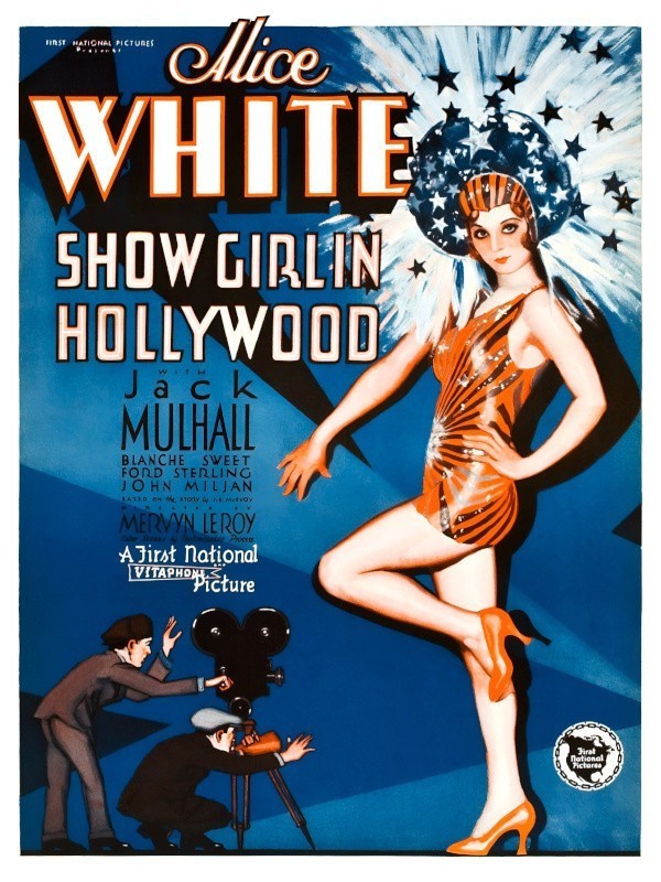 Showgirl in Hollywood 1930 Theda Bara Classic Film Cinema Art Movie Poster