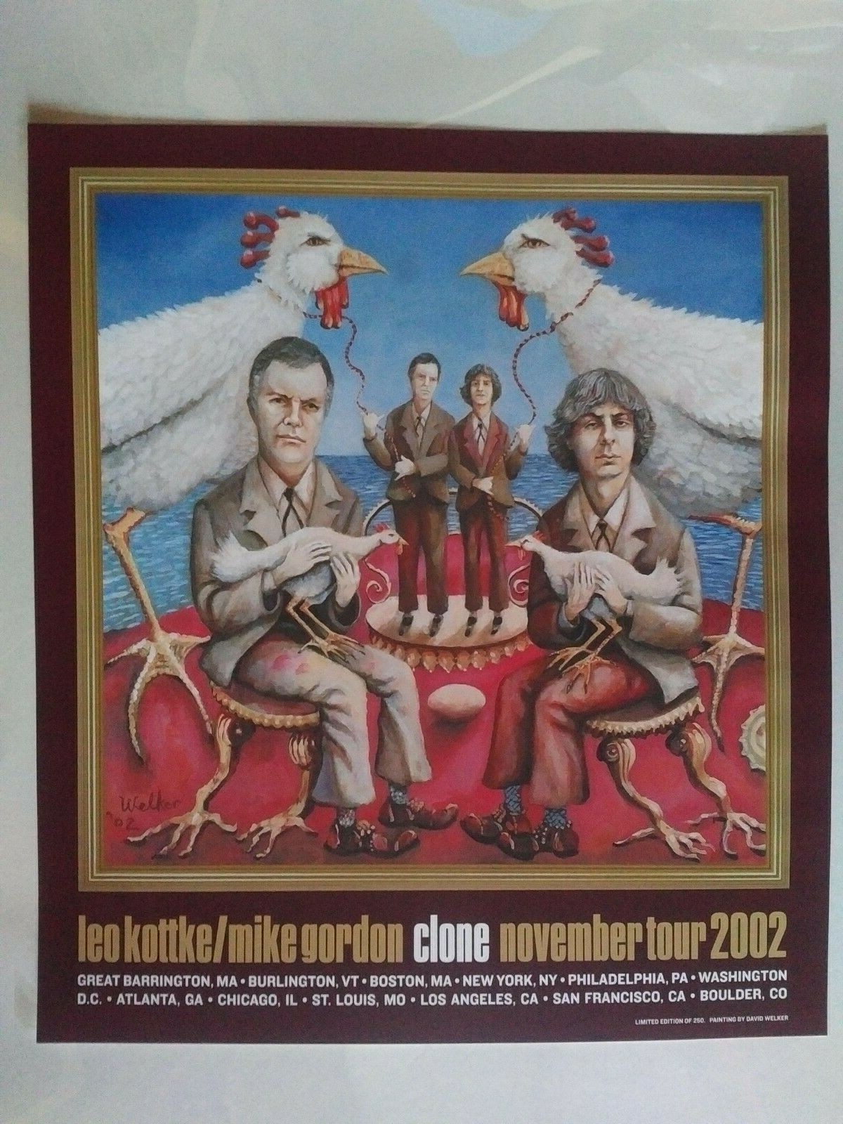 Mike Gordon & Leo Kottke – Clone Tour 2002 – David Welker – Official – Limited