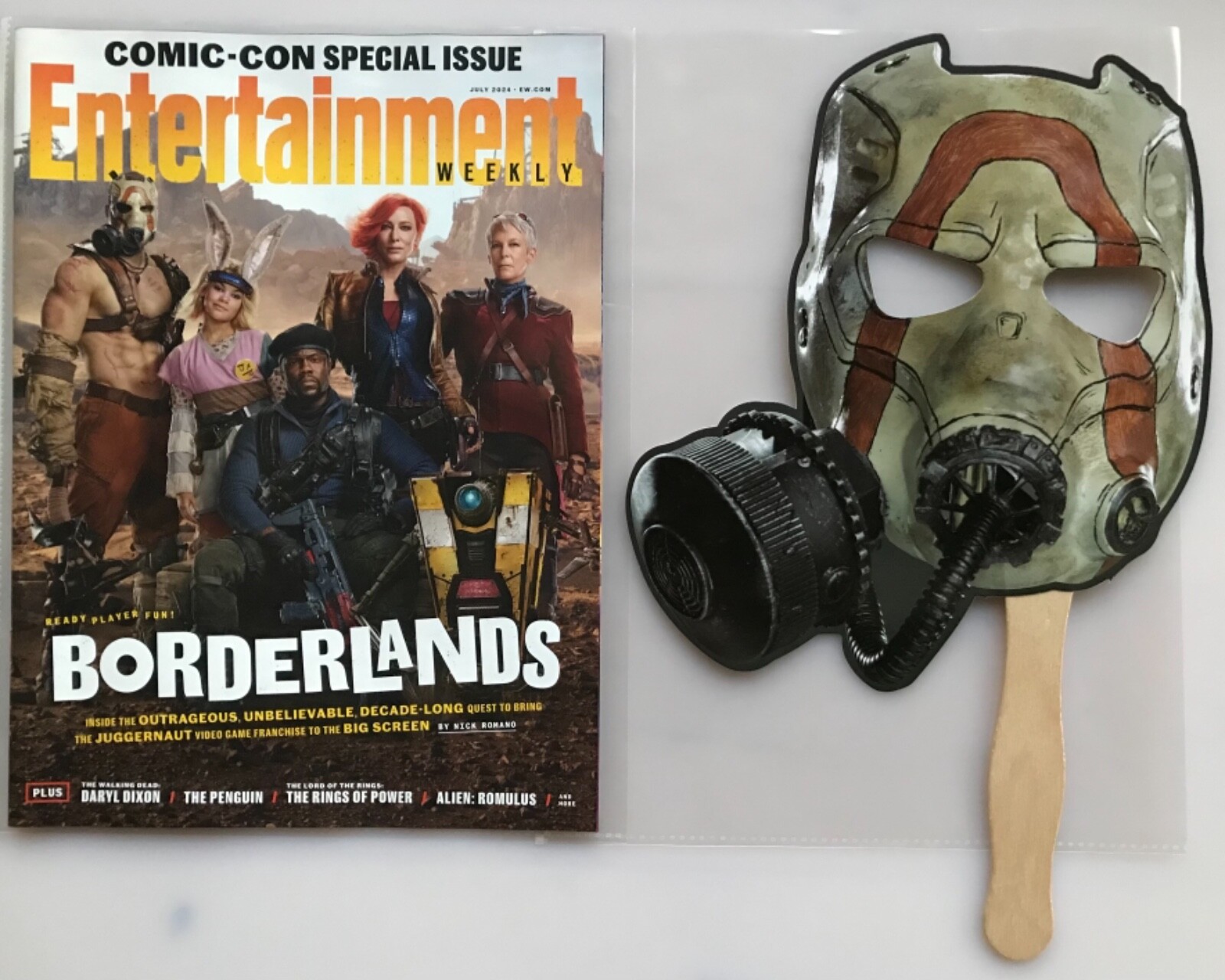 BORDERLANDS 2024 Comic Con Mask Giveaway SDCC Promo Chaos Loves Company